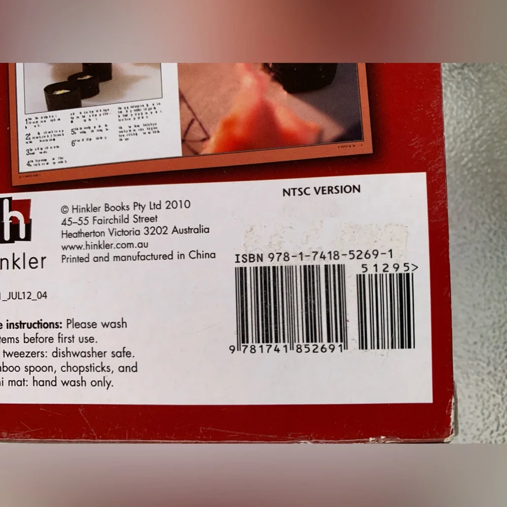 Simply Sushi Preparation Instructional Set